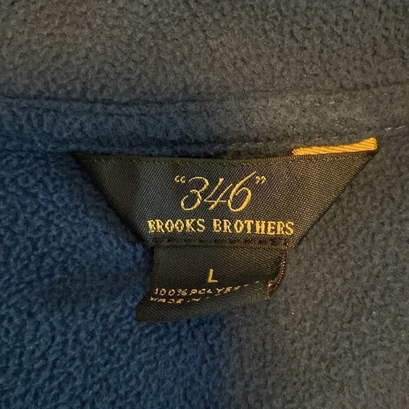 Brooks Brothers Red and Blue Fleece Jacket - Picture 2 of 10